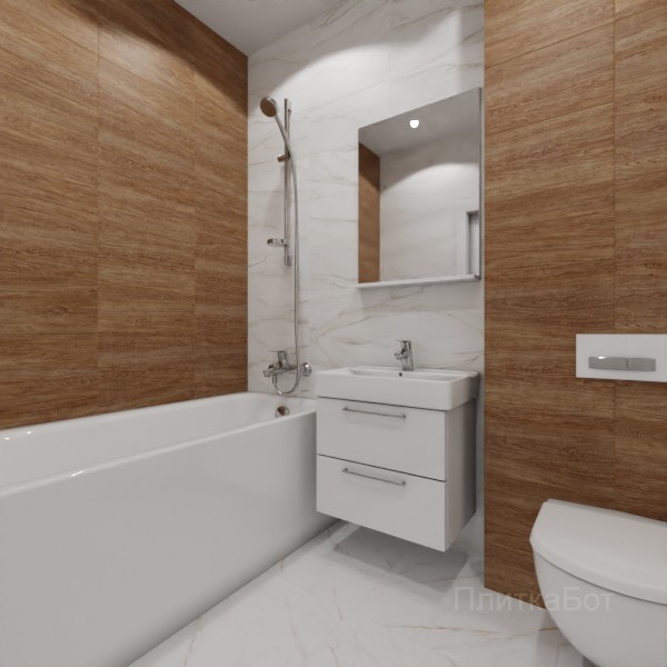 ALMA ceramica 2026, Эйфория, Контрастные стены, контраст у инсталляции №1