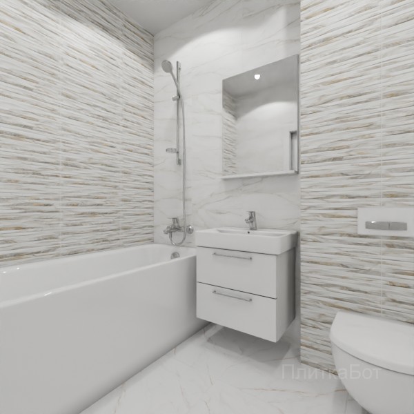 ALMA ceramica 2026, Эйфория, Контрастные стены, контраст у инсталляции №2
