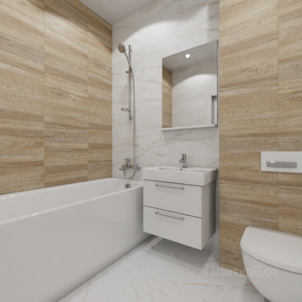 ALMA ceramica 2026, Эйфория, Контрастные стены, контраст у инсталляции №3