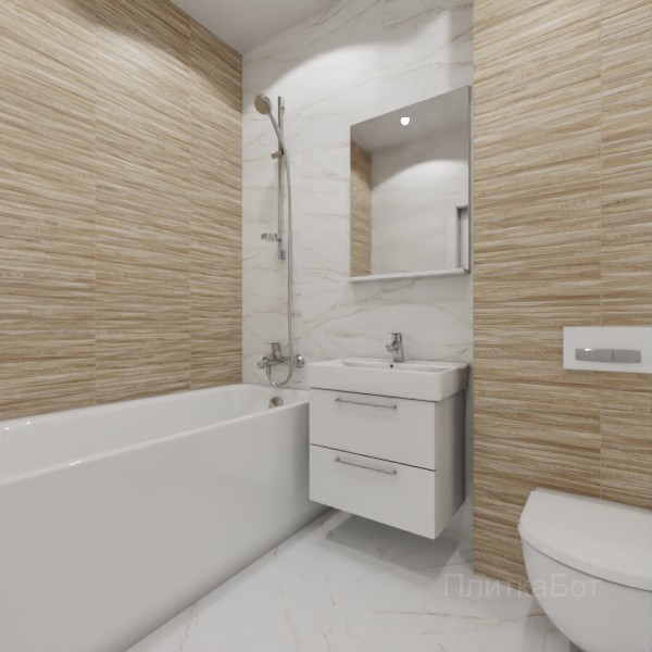 ALMA ceramica 2026, Эйфория, Контрастные стены, контраст у инсталляции №4