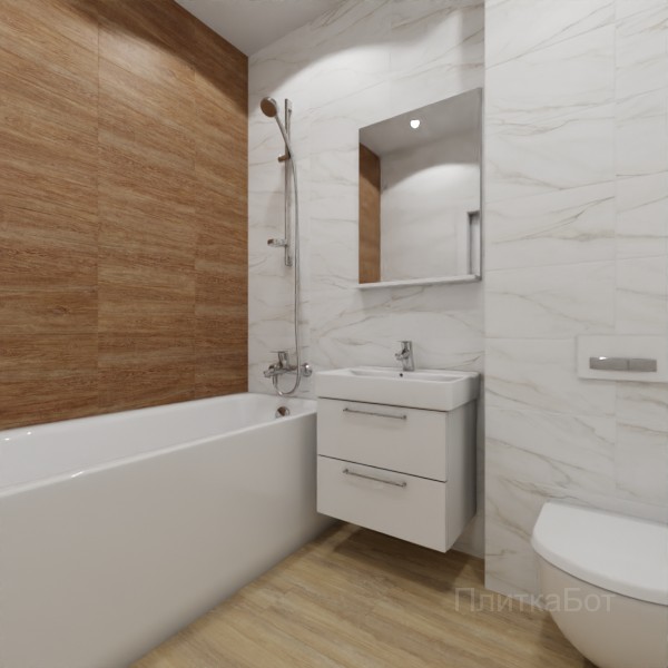 ALMA ceramica 2026, Эйфория, Контрастные стены, палубная №1