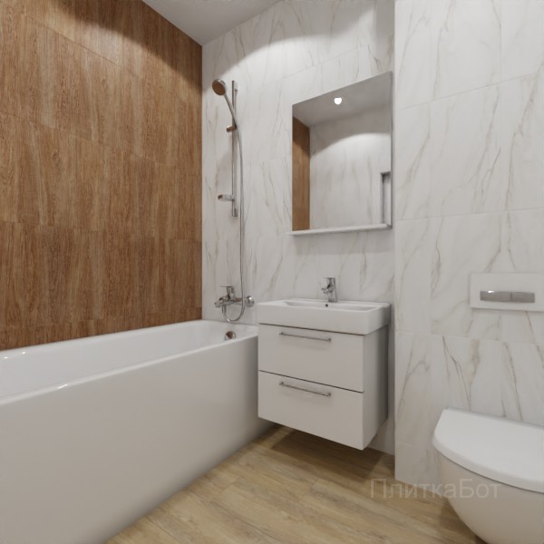 ALMA ceramica 2026, Эйфория, Контрастные стены вертикально, палубная №1