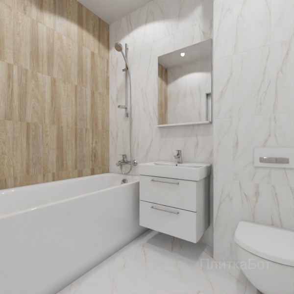 ALMA ceramica 2026, Эйфория, Контрастные стены вертикально №3