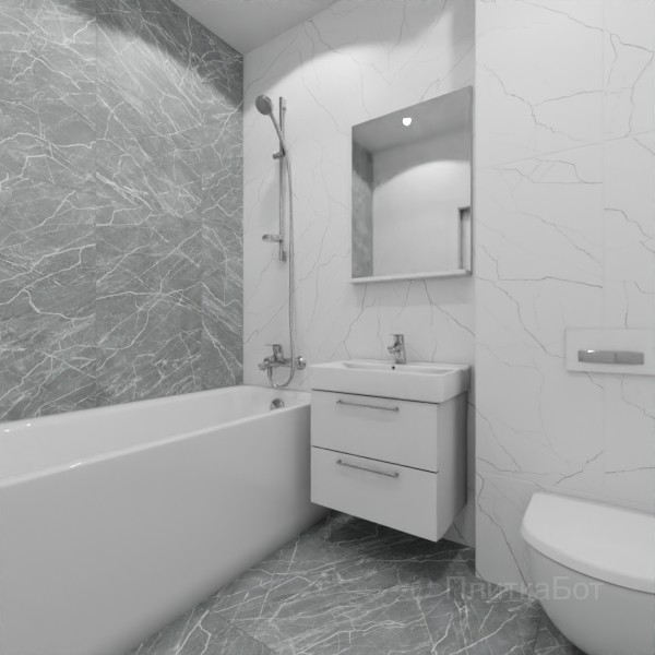 ALMA ceramica 2026, Эмоушн, Контрастные стены вертикально