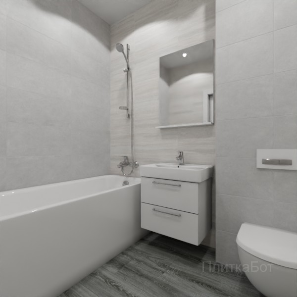 ALMA ceramica 2026, Ферро, Контрастные стены, контраст у инсталляции, палубная №2