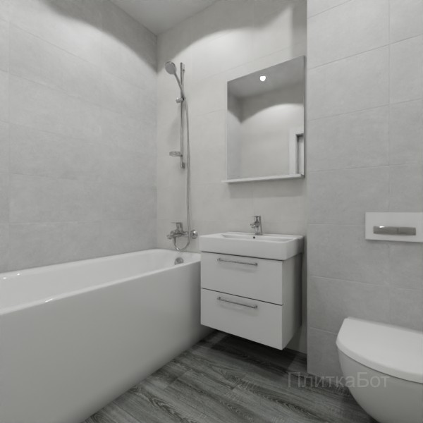 ALMA ceramica 2026, Ферро, Контрастные стены, контраст у инсталляции, палубная №6