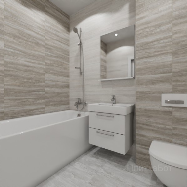 ALMA ceramica 2026, Ферро, Контрастные стены, контраст у инсталляции №2