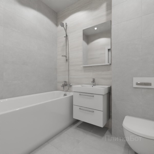 ALMA ceramica 2026, Ферро, Контрастные стены, контраст у инсталляции №6