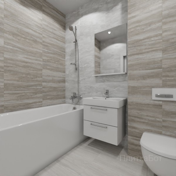 ALMA ceramica 2026, Ферро, Контрастные стены, контраст у инсталляции №7