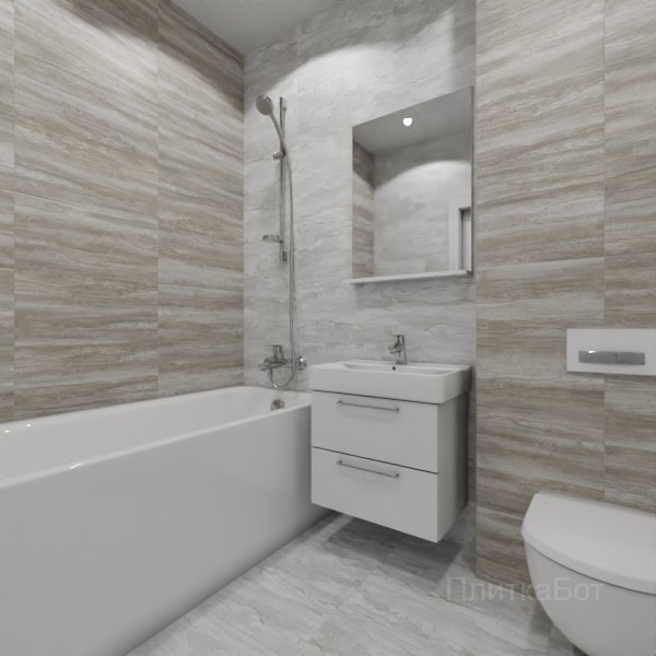 ALMA ceramica 2026, Ферро, Контрастные стены, контраст у инсталляции №8