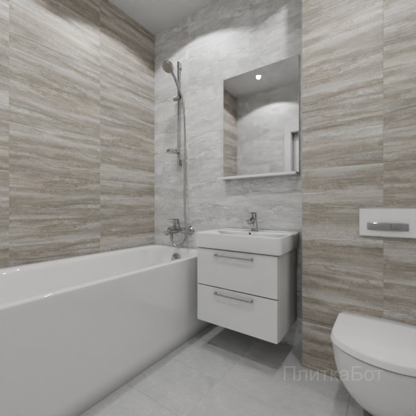 ALMA ceramica 2026, Ферро, Контрастные стены, контраст у инсталляции №9