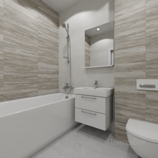 ALMA ceramica 2026, Ферро, Контрастные стены, контраст у инсталляции №15
