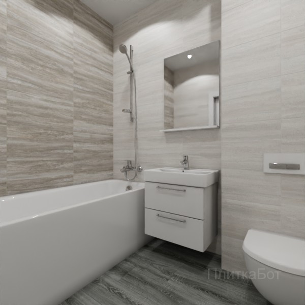 ALMA ceramica 2026, Ферро, Контрастные стены, палубная №1
