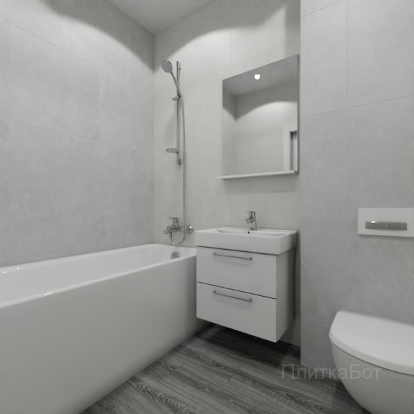 ALMA ceramica 2026, Ферро, Контрастные стены вертикально, контраст у инсталляции, палубная №6