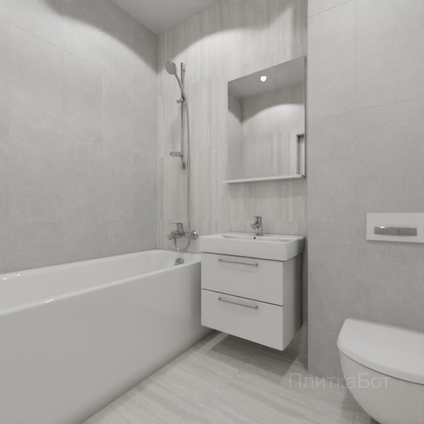 ALMA ceramica 2026, Ферро, Контрастные стены вертикально, контраст у инсталляции №4