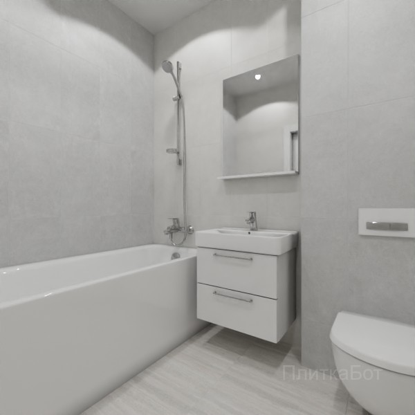 ALMA ceramica 2026, Ферро, Контрастные стены вертикально, контраст у инсталляции №16