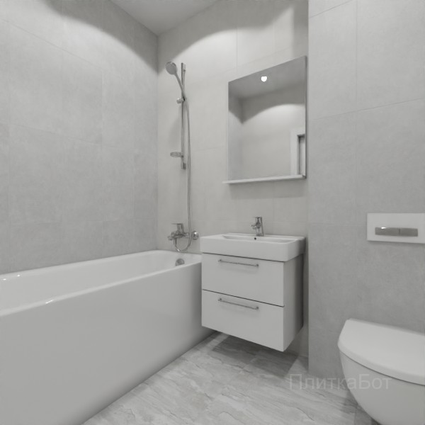 ALMA ceramica 2026, Ферро, Контрастные стены вертикально, контраст у инсталляции №17