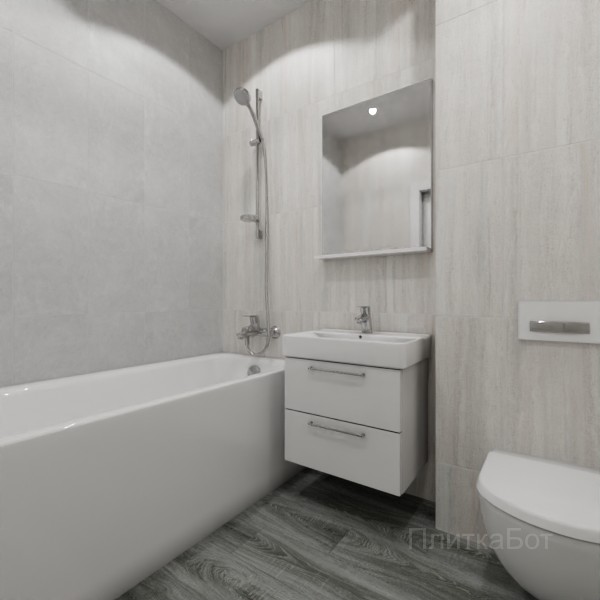 ALMA ceramica 2026, Ферро, Контрастные стены вертикально, палубная №4