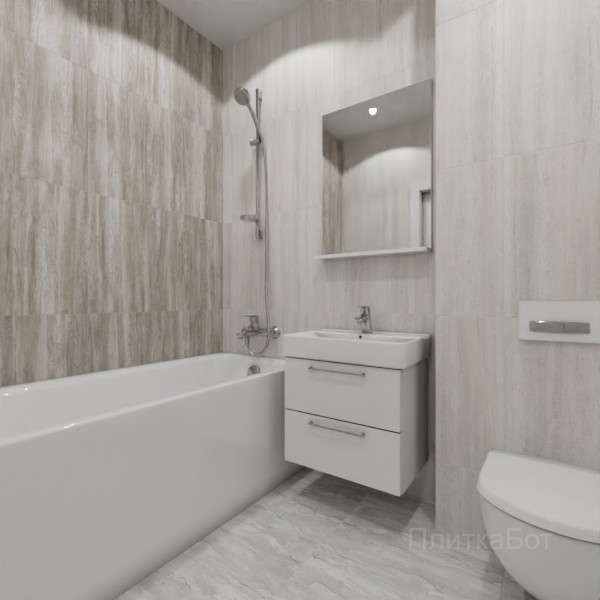 ALMA ceramica 2026, Ферро, Контрастные стены вертикально №2
