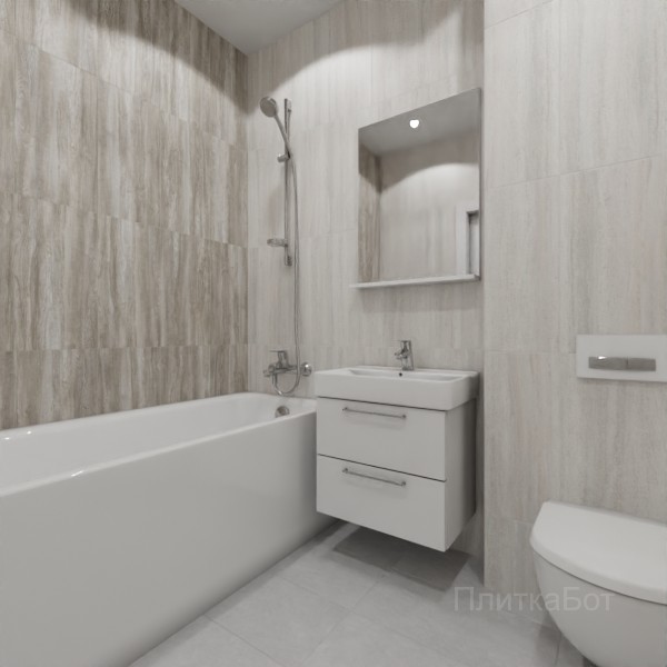 ALMA ceramica 2026, Ферро, Контрастные стены вертикально №3