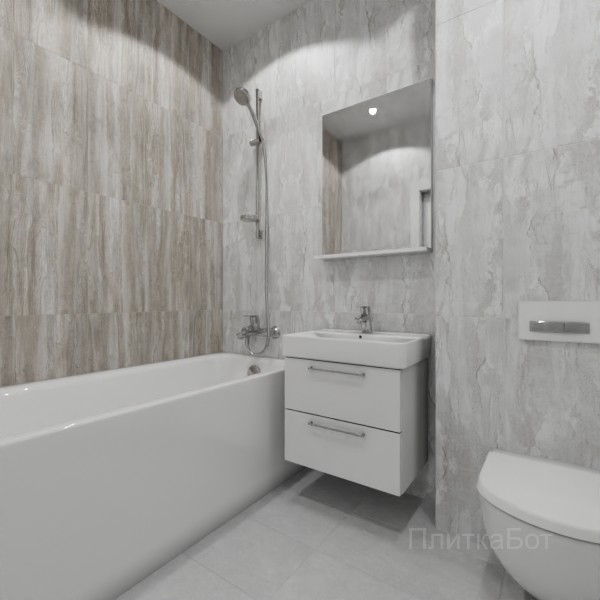 ALMA ceramica 2026, Ферро, Контрастные стены вертикально №6