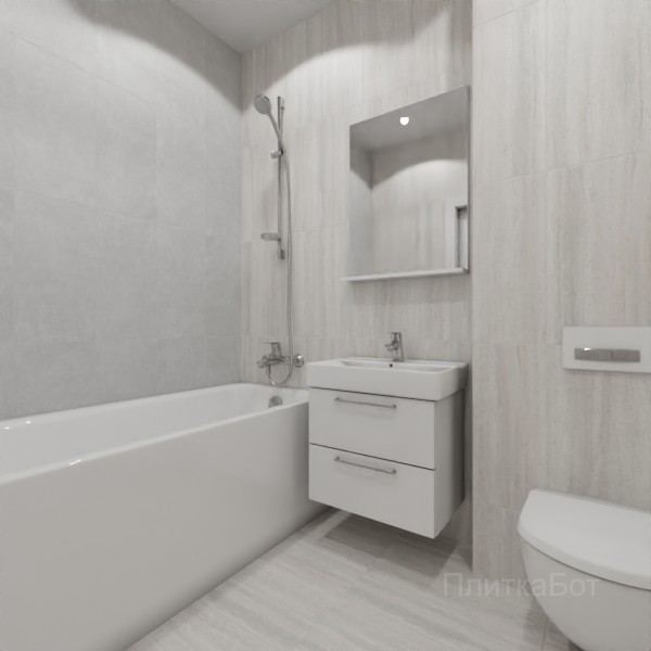 ALMA ceramica 2026, Ферро, Контрастные стены вертикально №10