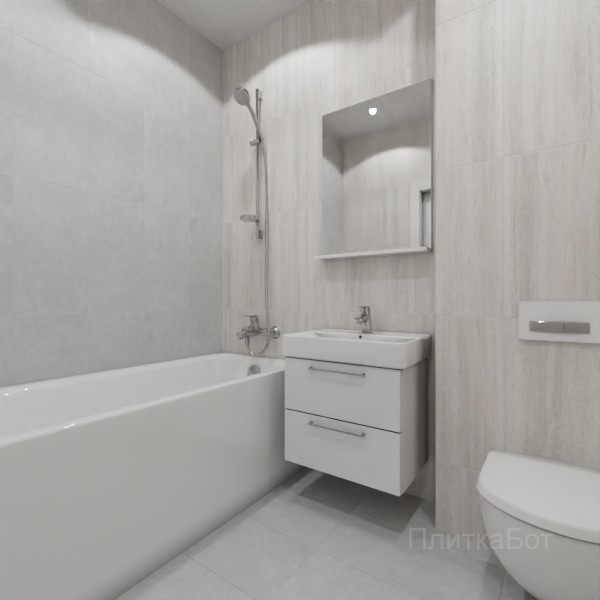 ALMA ceramica 2026, Ферро, Контрастные стены вертикально №12