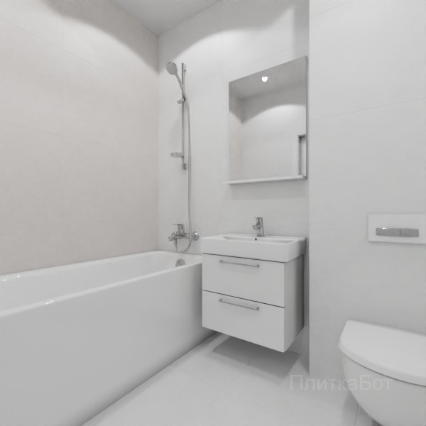 ALMA ceramica 2026, Флора, Контрастные стены №1