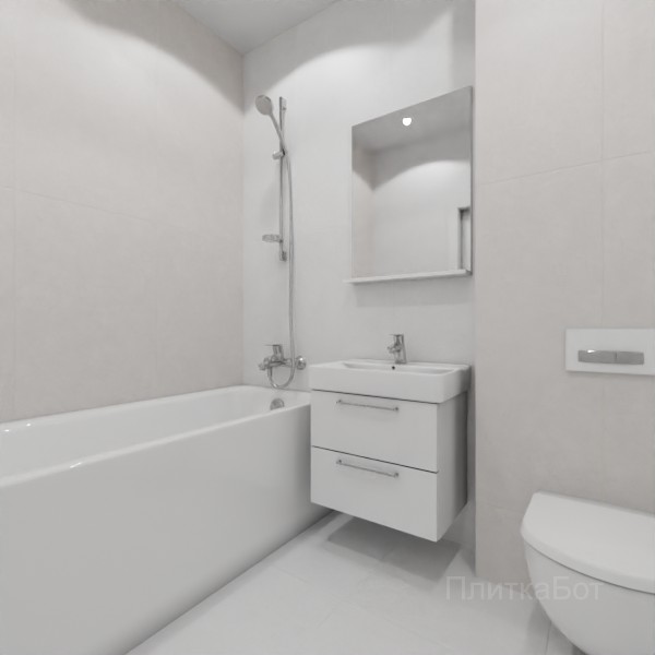ALMA ceramica 2026, Флора, Контрастные стены вертикально, контраст у инсталляции №1