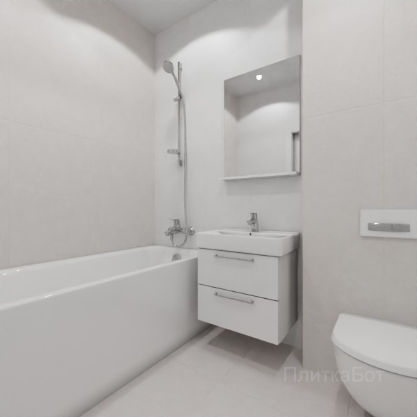 ALMA ceramica 2026, Флора, Контрастные стены вертикально, контраст у инсталляции №2