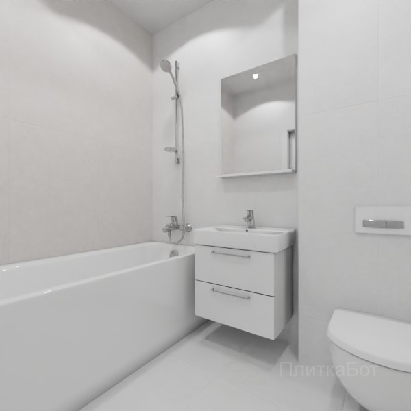 ALMA ceramica 2026, Флора, Контрастные стены вертикально №1