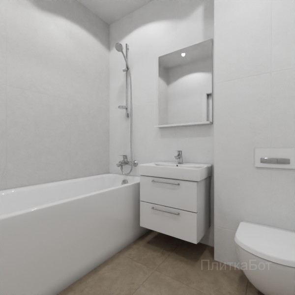 ALMA ceramica 2026, Флора, Контрастные стены вертикально №8