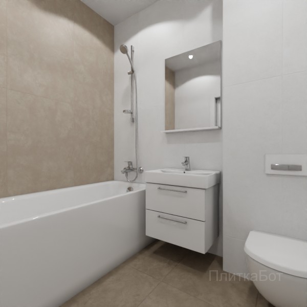 ALMA ceramica 2026, Флора, Контрастные стены вертикально №12