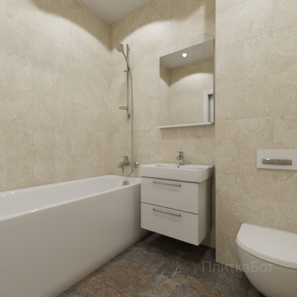 ALMA ceramica 2026, Фьорд, Без декора №2
