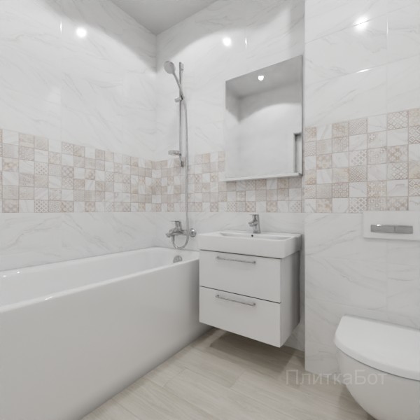 ALMA ceramica 2026, Фреско, Два декора, палубная