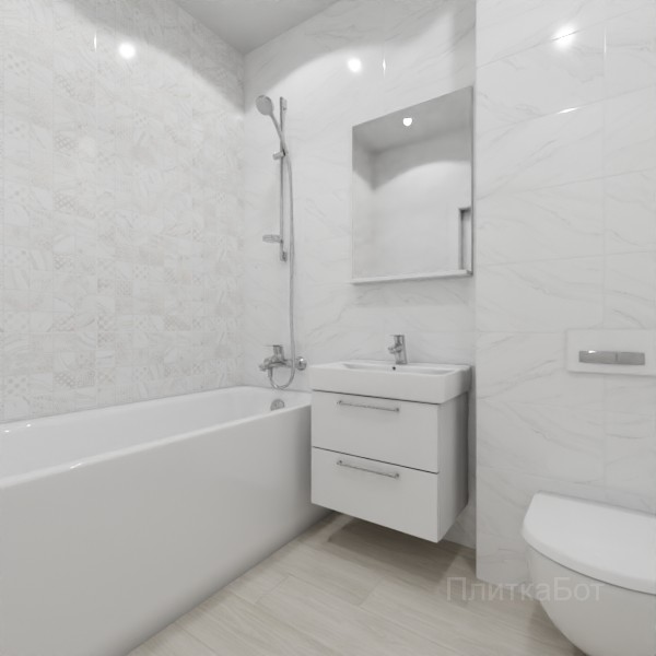 ALMA ceramica 2026, Фреско, Контрастные стены, палубная №1
