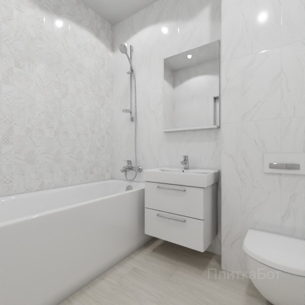 ALMA ceramica 2026, Фреско, Контрастные стены вертикально, палубная №1