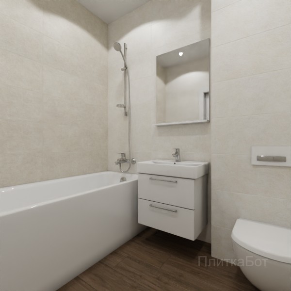 ALMA ceramica 2026, Гарден, Контрастные стены, палубная №1