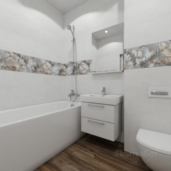 ALMA ceramica 2026, Грета, Декор по центру, палубная №2