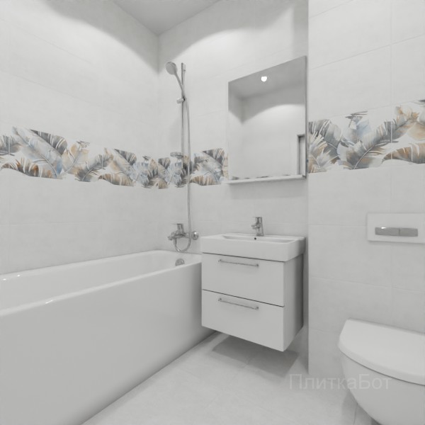 ALMA ceramica 2026, Грета, Декор по центру №1