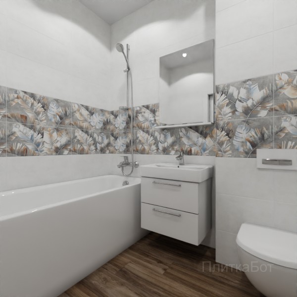 ALMA ceramica 2026, Грета, Два декора, палубная №2
