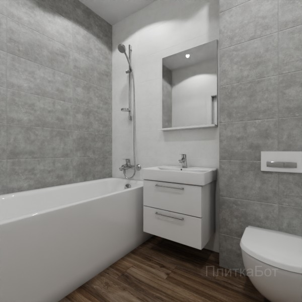 ALMA ceramica 2026, Грета, Контрастные стены, контраст у инсталляции, палубная