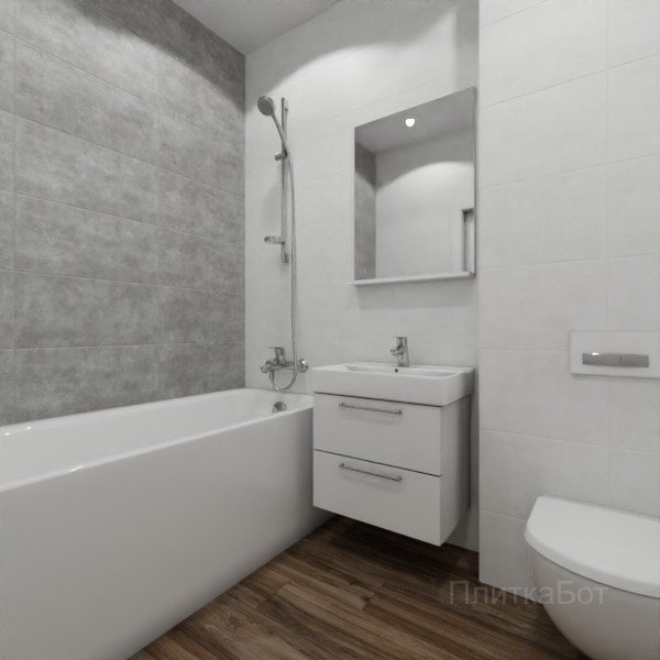ALMA ceramica 2026, Грета, Контрастные стены, палубная