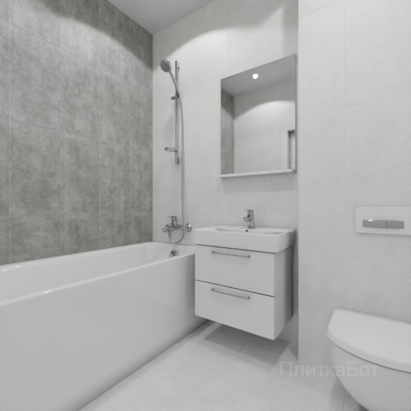 ALMA ceramica 2026, Грета, Контрастные стены вертикально