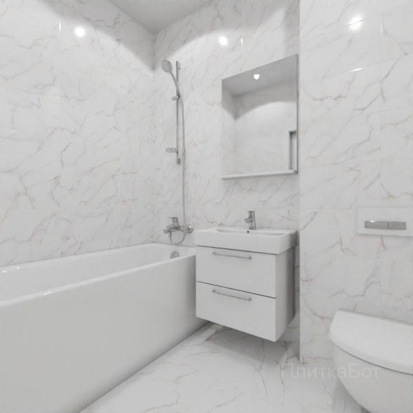 ALMA ceramica 2026, Гриджио, Без декора