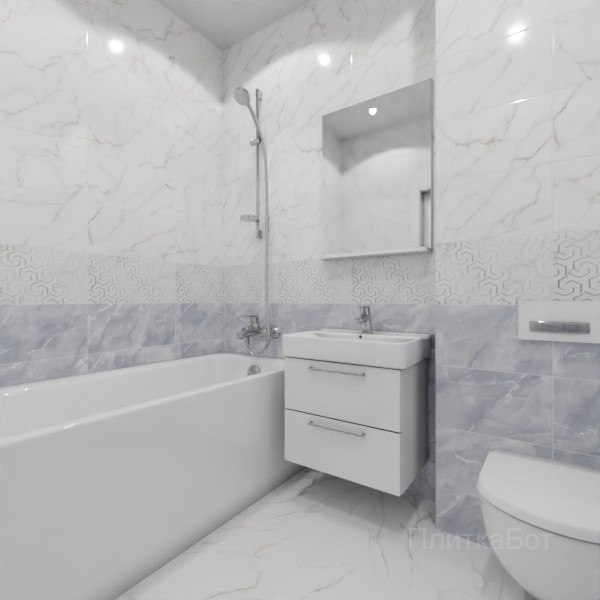 ALMA ceramica 2026, Гриджио, Низ-верх и декор №3