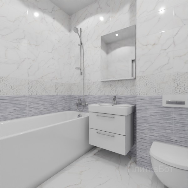 ALMA ceramica 2026, Гриджио, Низ-верх и декор №4