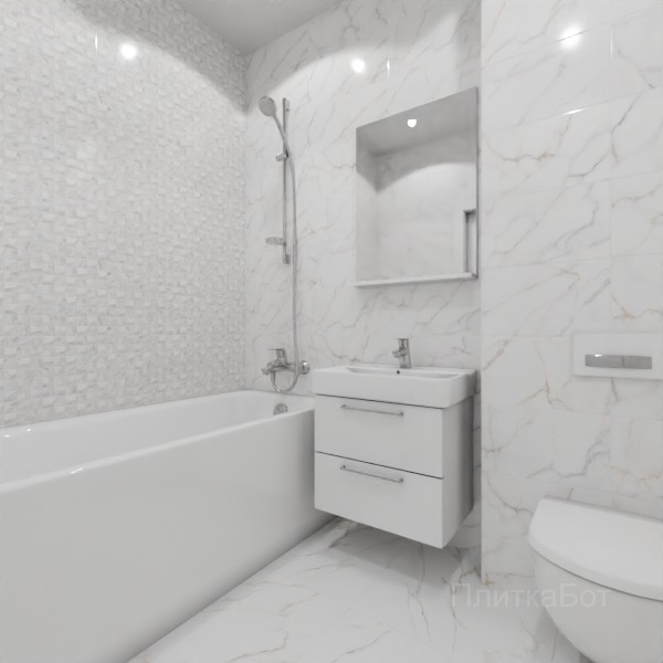 ALMA ceramica 2026, Гриджио, Контрастные стены №2