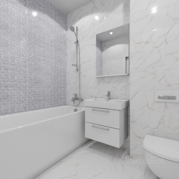 ALMA ceramica 2026, Гриджио, Контрастные стены №5