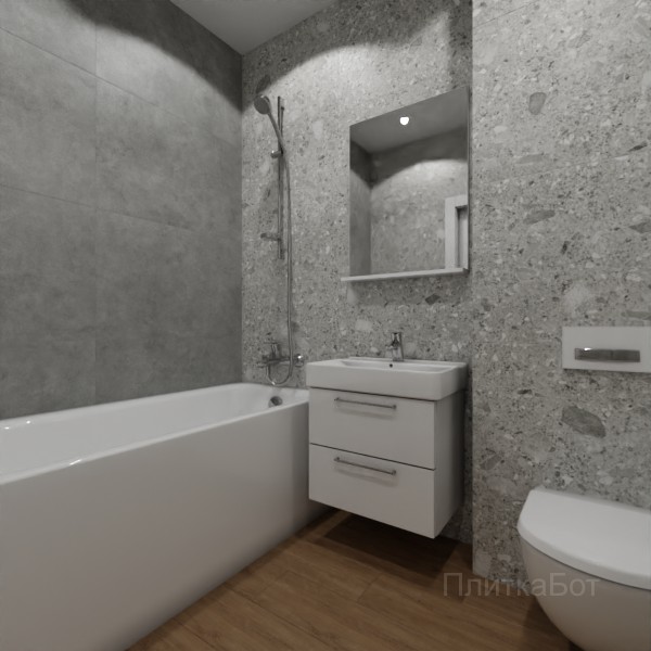 ALMA ceramica 2026, Холли, Контрастные стены, палубная
